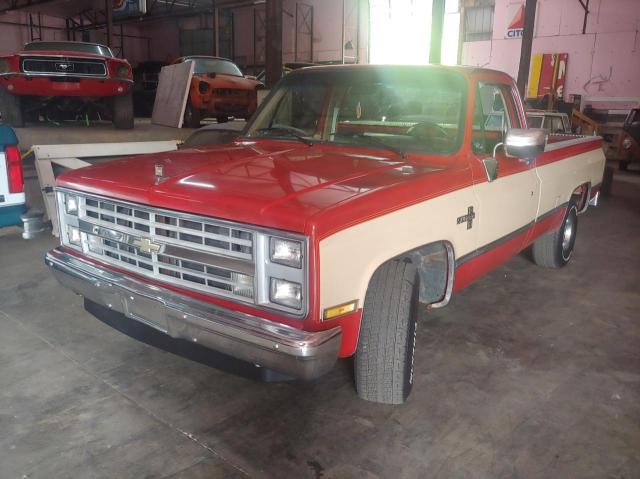 1GCDR14KXHS109722 - 1987 CHEVROLET R10 TWO TONE photo 2