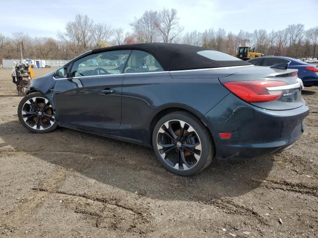 W04WJ3N57JG095463 - 2018 BUICK CASCADA SPORT TOURING GREEN photo 2
