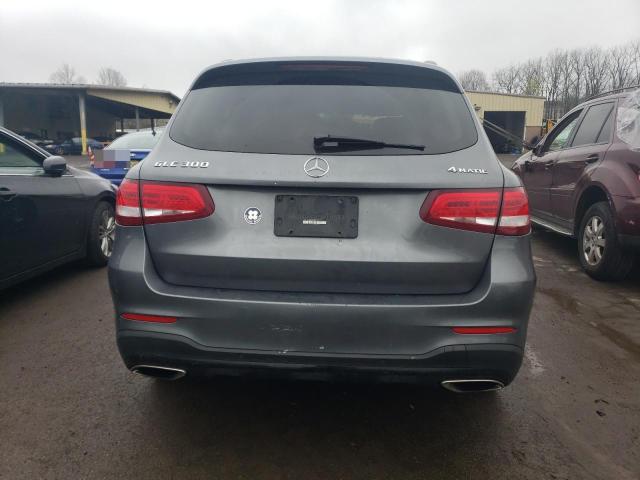 WDC0G4KB8GF069084 - 2016 MERCEDES-BENZ GLC 300 4MATIC GRAY photo 6