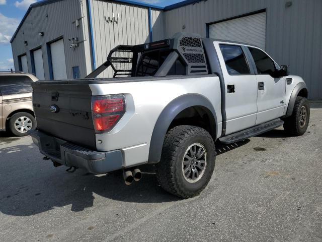 1FTFW1R61BFA66871 - 2011 FORD F150 SVT RAPTOR TWO TONE photo 3