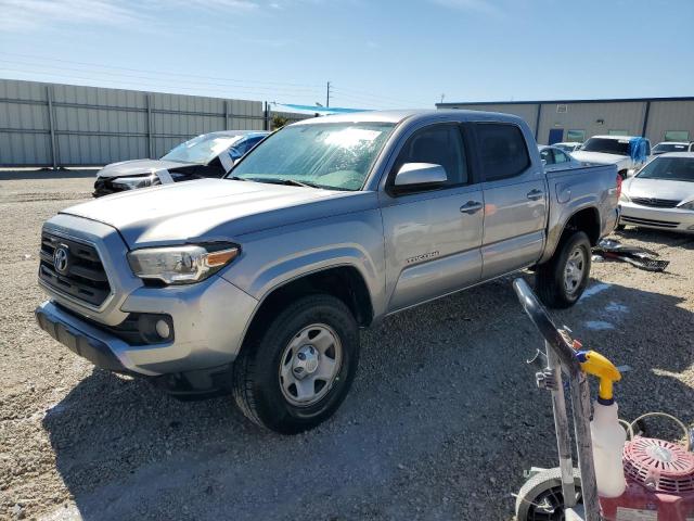 5TFAX5GN4GX065546 - 2016 TOYOTA TACOMA DOUBLE CAB SILVER photo 1