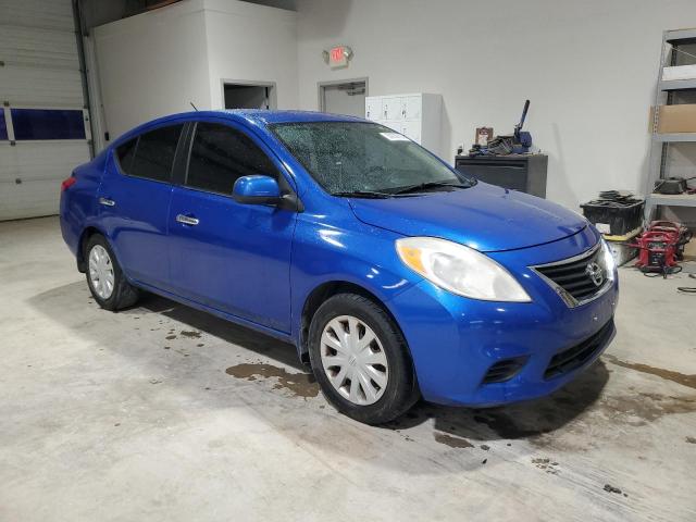 3N1CN7APXCL863790 - 2012 NISSAN VERSA S BLUE photo 4