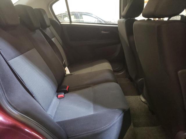 JS2YC412585102710 - 2008 SUZUKI SX4 MAROON photo 10