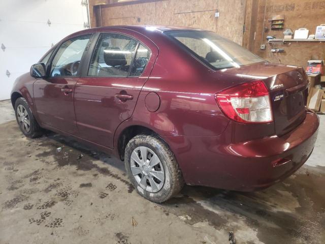 JS2YC412585102710 - 2008 SUZUKI SX4 MAROON photo 2