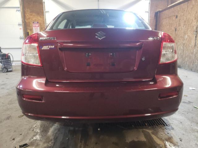 JS2YC412585102710 - 2008 SUZUKI SX4 MAROON photo 6