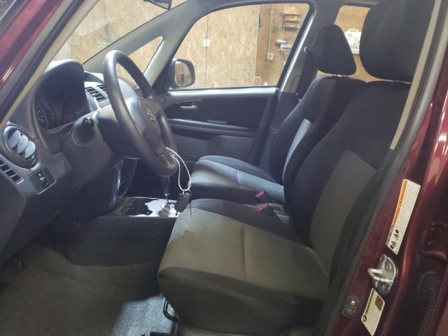JS2YC412585102710 - 2008 SUZUKI SX4 MAROON photo 7