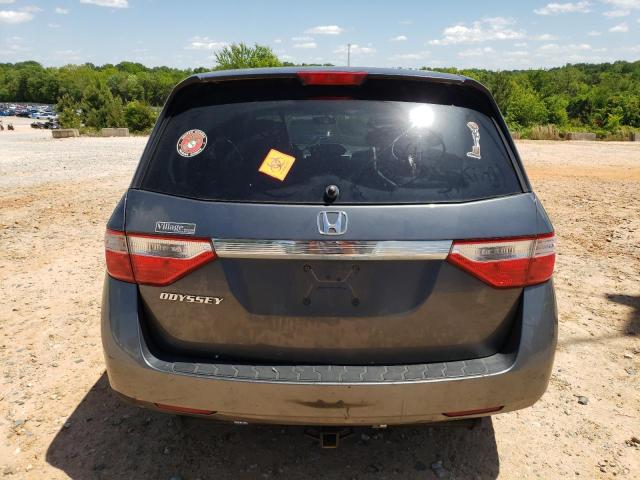 5FNRL5H49CB085932 - 2012 HONDA ODYSSEY EX GRAY photo 6