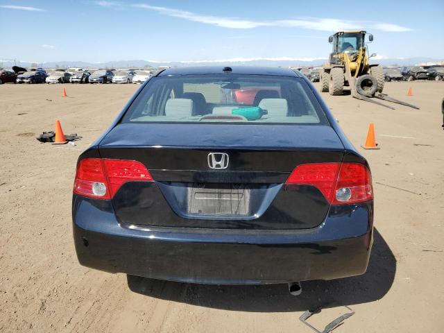 2HGFA15838H501856 - 2008 HONDA CIVIC EX BLACK photo 6