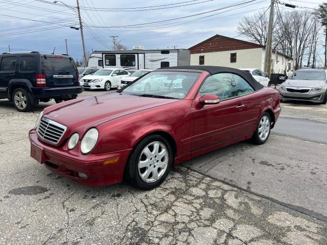 WDBLK65G92T108861 - 2002 MERCEDES-BENZ CLK 320 RED photo 2