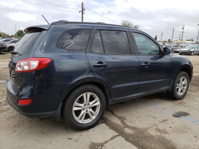 5XYZHDAG8CG139083 - 2012 HYUNDAI SANTA FE SE BLUE photo 3