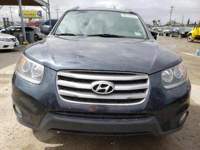 5XYZHDAG8CG139083 - 2012 HYUNDAI SANTA FE SE BLUE photo 5