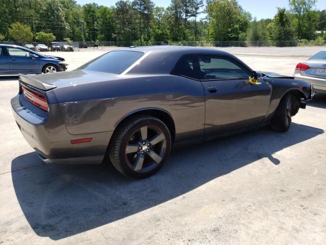 2C3CDYAGXEH307677 - 2014 DODGE CHALLENGER SXT GRAY photo 3