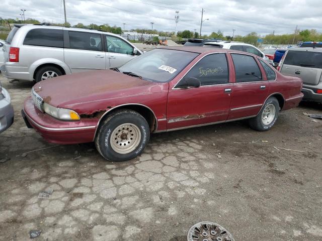 1G1BL52W4TR182826 - 1996 CHEVROLET CAPRICE CLASSIC MAROON photo 1