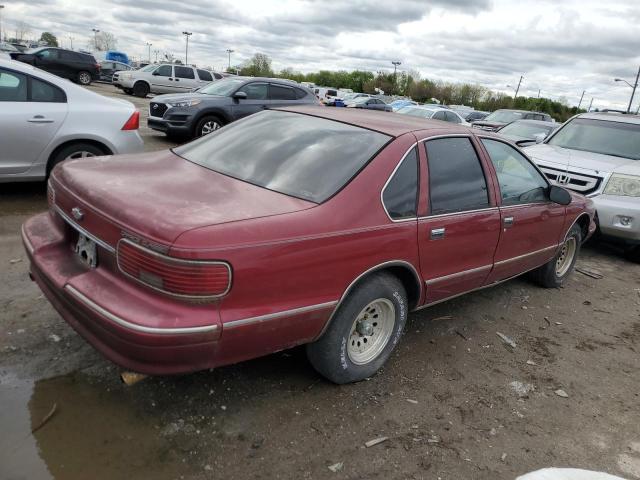 1G1BL52W4TR182826 - 1996 CHEVROLET CAPRICE CLASSIC MAROON photo 3