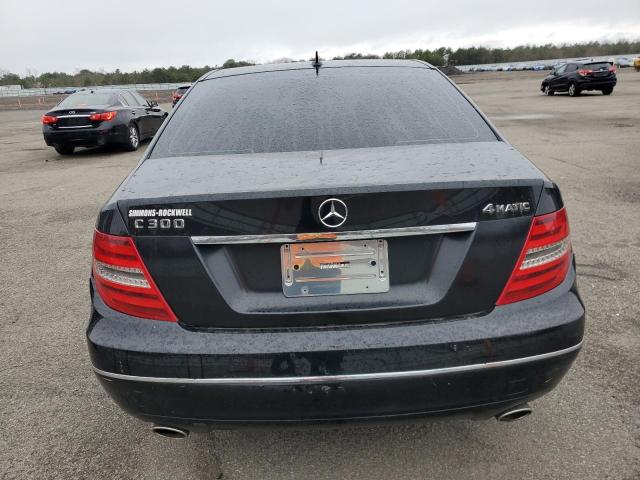 WDDGF8AB3DR258130 - 2013 MERCEDES-BENZ C 300 4MATIC BLACK photo 6