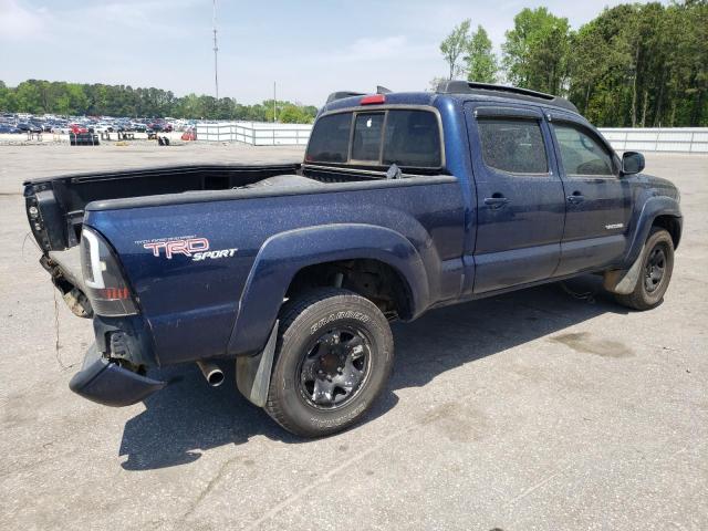 5TEMU52N76Z217243 - 2006 TOYOTA TACOMA DOUBLE CAB LONG BED BLUE photo 3
