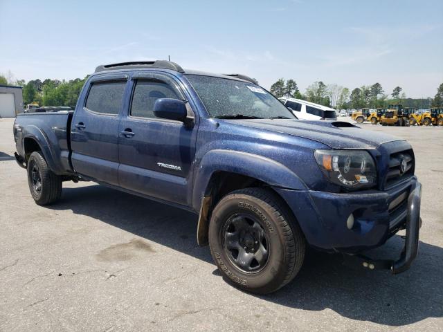 5TEMU52N76Z217243 - 2006 TOYOTA TACOMA DOUBLE CAB LONG BED BLUE photo 4