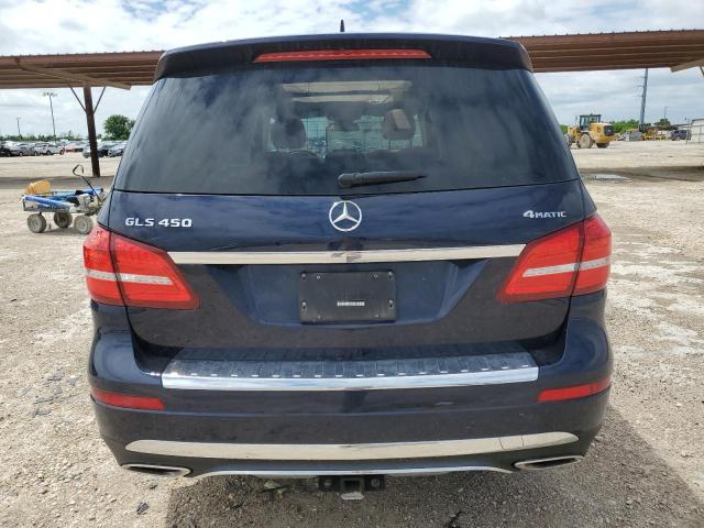 4JGDF6EE7JB016513 - 2018 MERCEDES-BENZ GLS 450 4MATIC BLUE photo 6