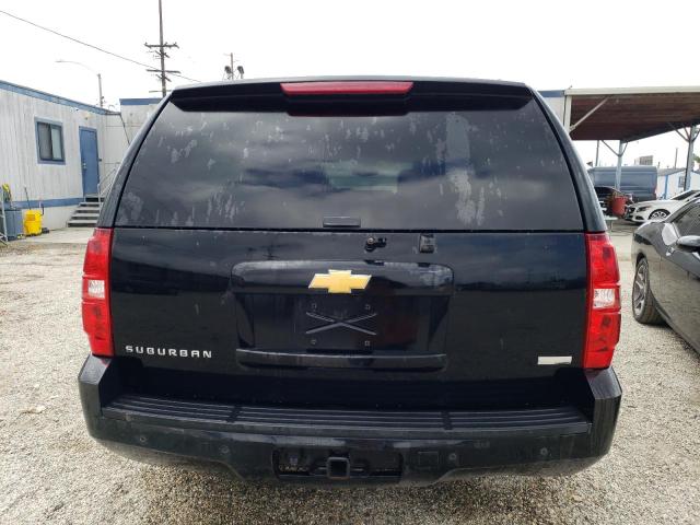 1GNSKJE77CR154811 - 2012 CHEVROLET SUBURBAN K1500 LT BLACK photo 6