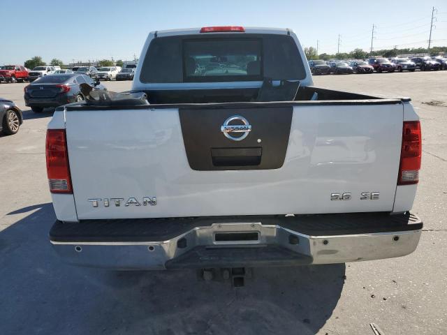 1N6BA0ED9AN301983 - 2010 NISSAN TITAN XE WHITE photo 6