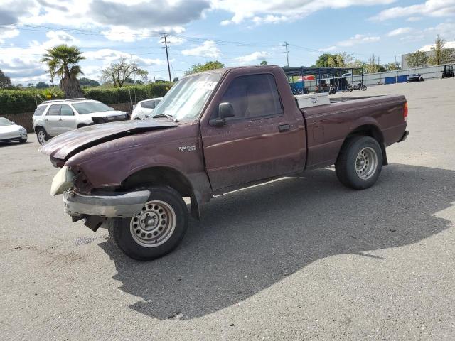 1FTYR10U7WUA82358 - 1998 FORD RANGER BURGUNDY photo 1