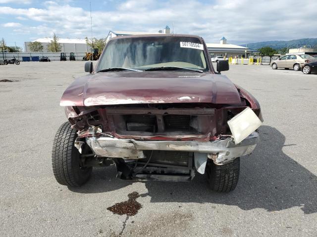 1FTYR10U7WUA82358 - 1998 FORD RANGER BURGUNDY photo 5