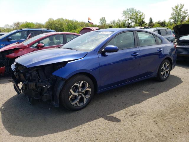 3KPF24AD2LE205330 - 2020 KIA FORTE FE BLUE photo 1