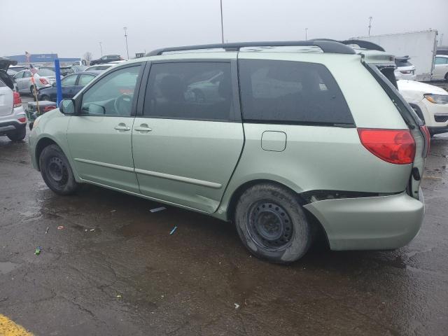 5TDZK23C89S230396 - 2009 TOYOTA SIENNA CE GREEN photo 2