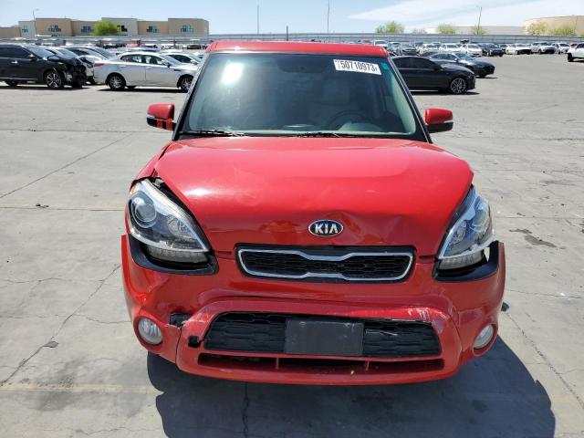 KNDJT2A66D7600075 - 2013 KIA SOUL + RED photo 5