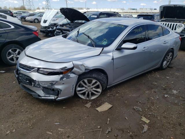 1G1ZE5ST9HF135427 - 2017 CHEVROLET MALIBU LT SILVER photo 1