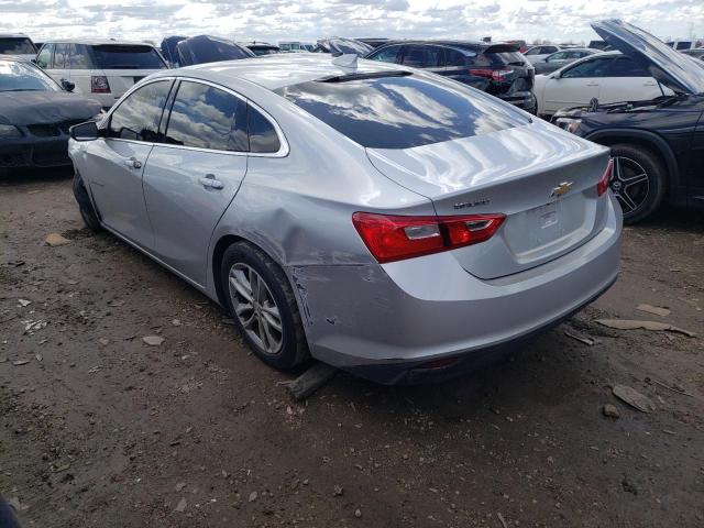 1G1ZE5ST9HF135427 - 2017 CHEVROLET MALIBU LT SILVER photo 2