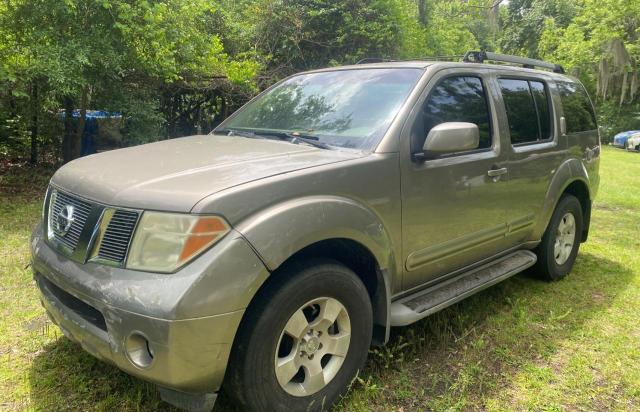 5N1AR18U95C729073 - 2005 NISSAN PATHFINDER LE 金色 照片 2