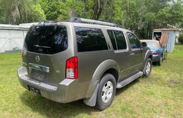 5N1AR18U95C729073 - 2005 NISSAN PATHFINDER LE 金色 照片 4