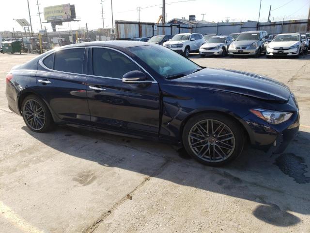 KMTG64LA4KU035386 - 2019 GENESIS G70 ADVANCED BLUE photo 4