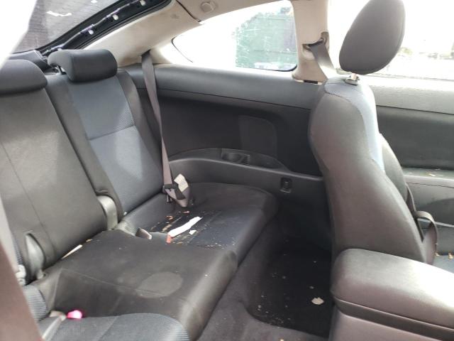 JTKDE167660112297 - 2006 TOYOTA SCION TC BLACK photo 10