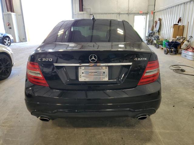 WDDGF8BB0CF885849 - 2012 MERCEDES-BENZ C 300 4MATIC BLACK photo 6