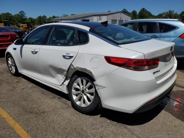 5XXGU4L38GG068071 - 2016 KIA OPTIMA EX WHITE photo 2