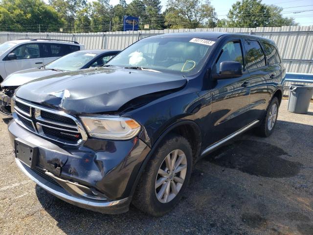 1C4RDJAG4EC313992 - 2014 DODGE DURANGO SXT BLUE photo 1