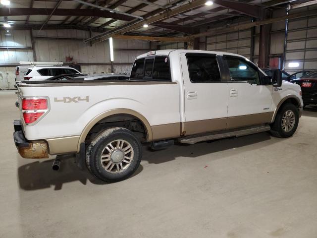 1FTFW1ETXCKD87585 - 2012 FORD F150 SUPERCREW WHITE photo 3