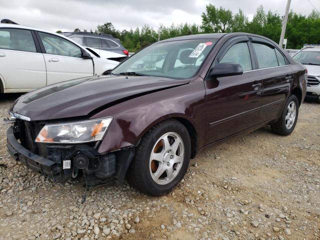 5NPEU46F66H079506 - 2006 HYUNDAI SONATA GLS RED photo 1