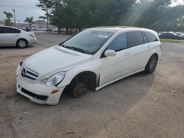 4JGCB75E77A041309 - 2007 MERCEDES-BENZ R 500 WHITE photo 1