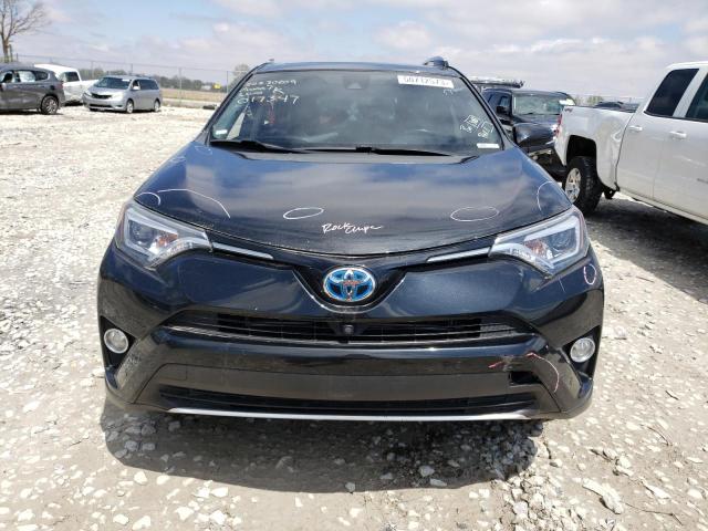 JTMDJREV8GD017347 - 2016 TOYOTA RAV4 HV LIMITED BLACK photo 5