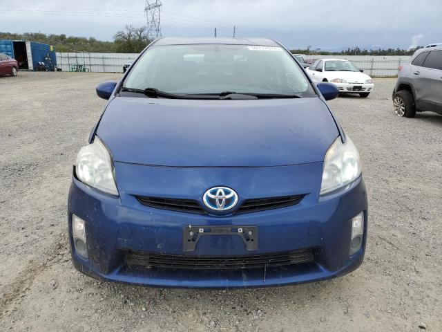 JTDKN3DUXA0177570 - 2010 TOYOTA PRIUS BLUE photo 5