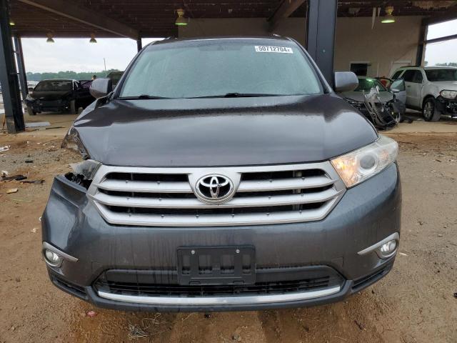 5TDZA3EH9DS031786 - 2013 TOYOTA HIGHLANDER BASE GRAY photo 5