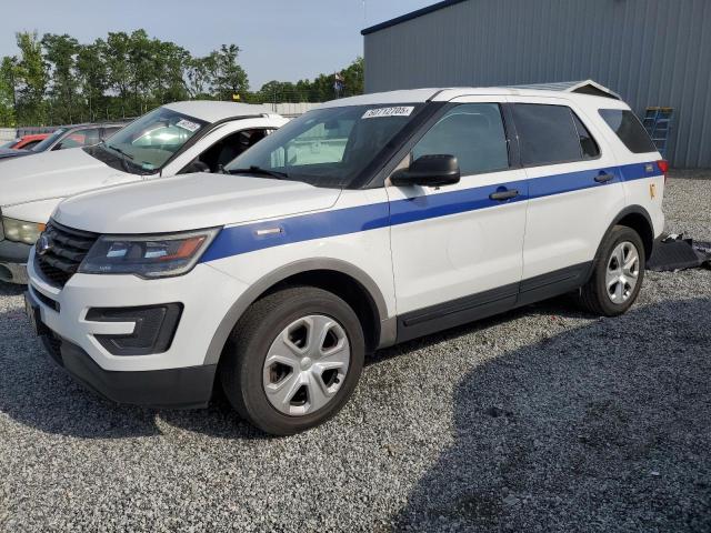 1FM5K8AR7HGE01362 - 2017 FORD EXPLORER POLICE INTERCEPTOR 白色 照片 1