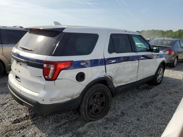 1FM5K8AR7HGE01362 - 2017 FORD EXPLORER POLICE INTERCEPTOR 白色 照片 3
