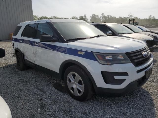 1FM5K8AR7HGE01362 - 2017 FORD EXPLORER POLICE INTERCEPTOR 白色 照片 4