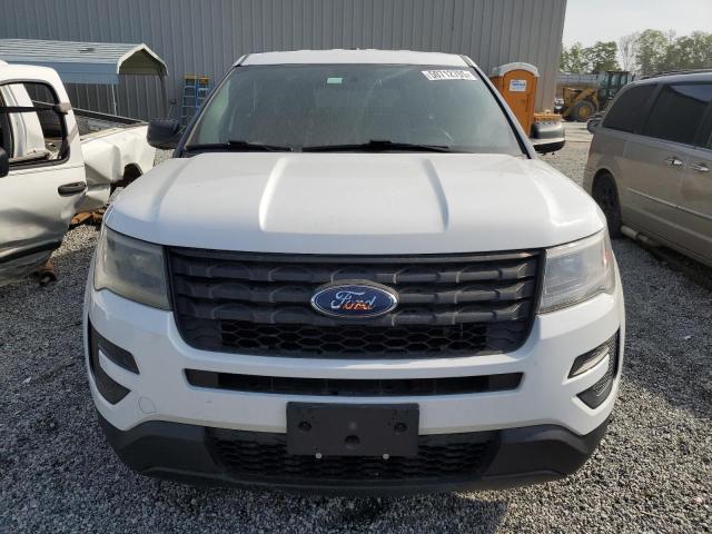 1FM5K8AR7HGE01362 - 2017 FORD EXPLORER POLICE INTERCEPTOR 白色 照片 5