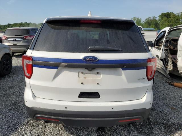 1FM5K8AR7HGE01362 - 2017 FORD EXPLORER POLICE INTERCEPTOR 白色 照片 6