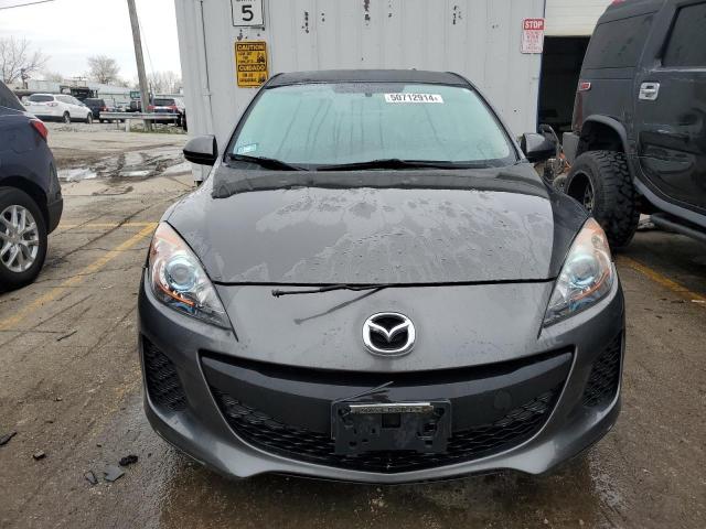 JM1BL1V74C1649875 - 2012 MAZDA 3 I CHARCOAL photo 5